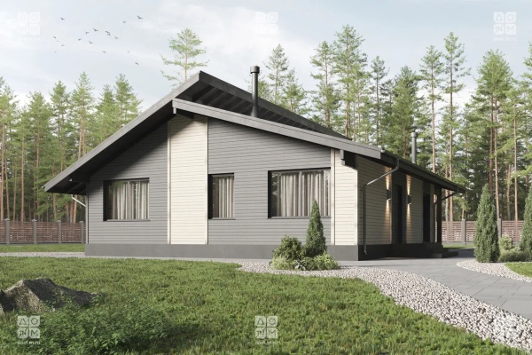 Дом панельно-каркасный Пикассо (116кв.м)